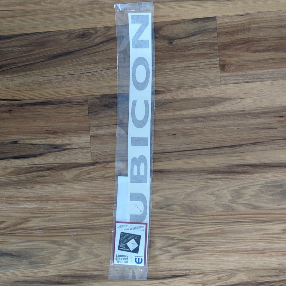 Rubicon Jeep Hood Decals Stickers